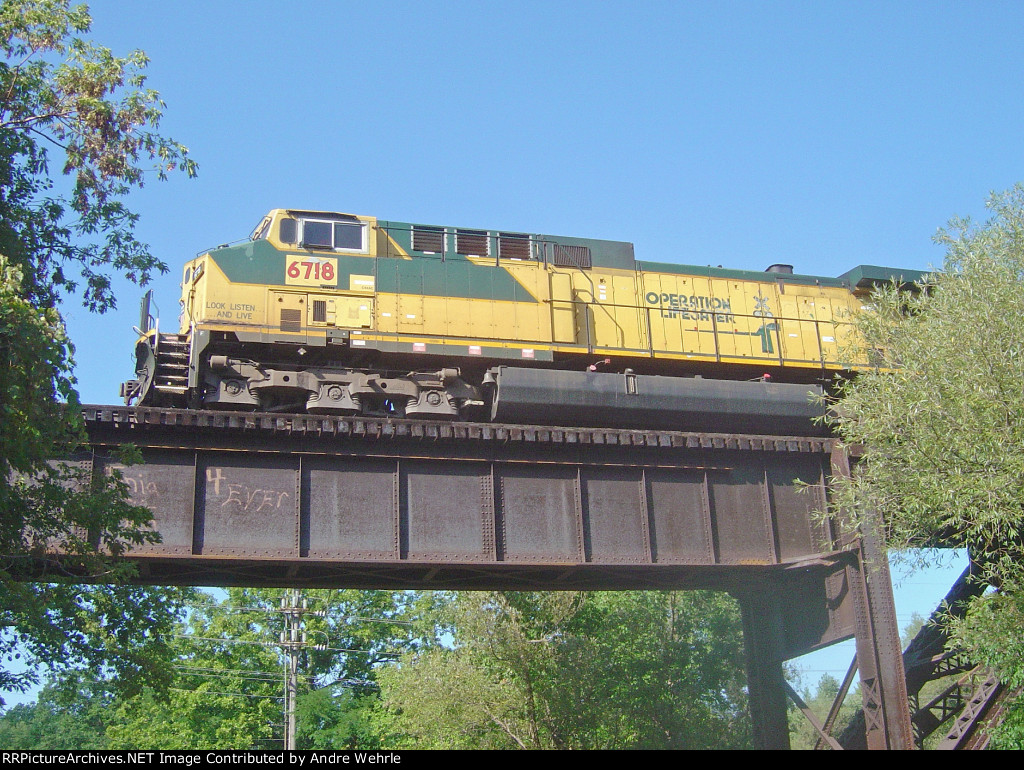 On the Kletzsch Park high bridge